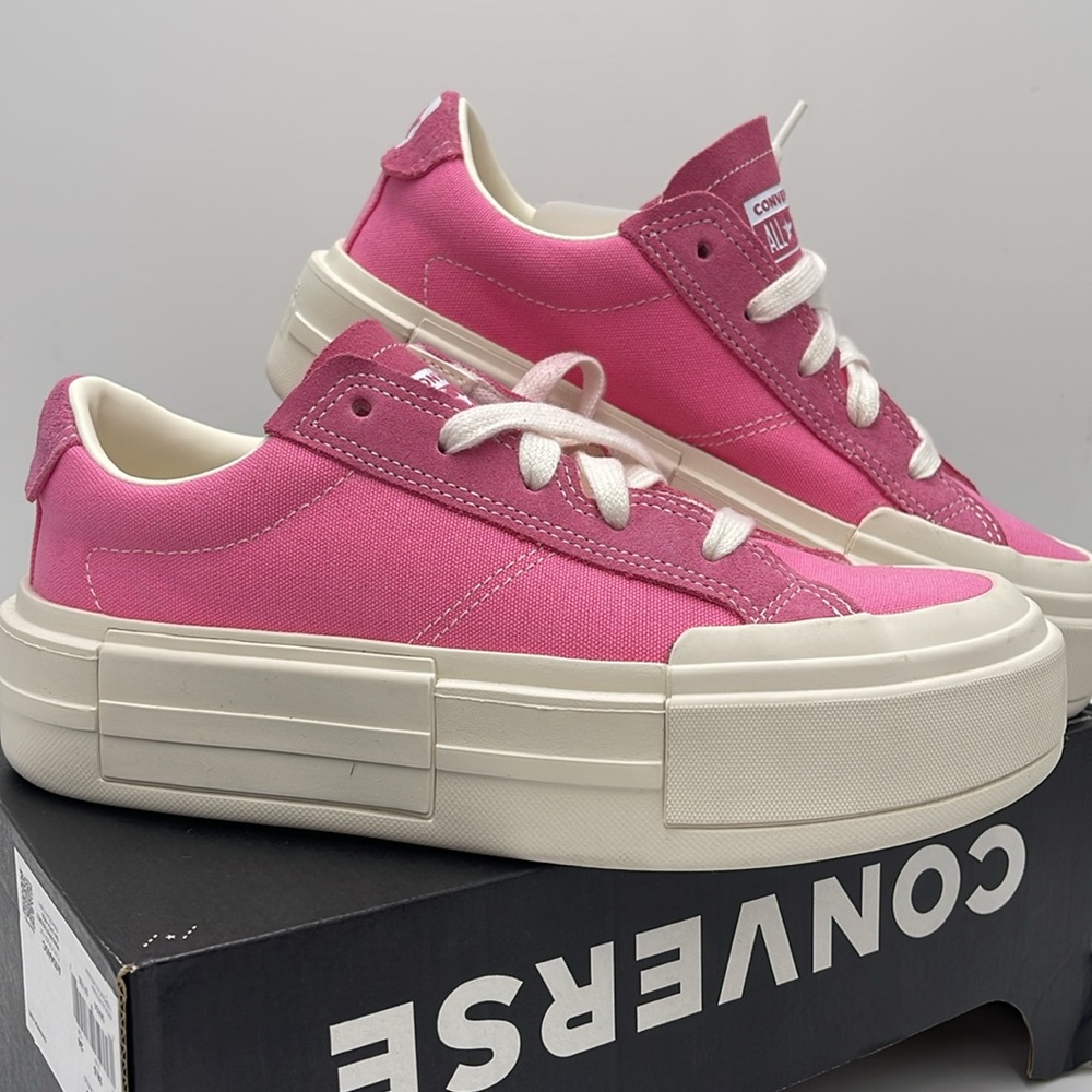 Converse WMNS CTAS CRUISE OX PINK/WHITE/EGRET A10440C Platforms Sneakers - Picture 8 of 16